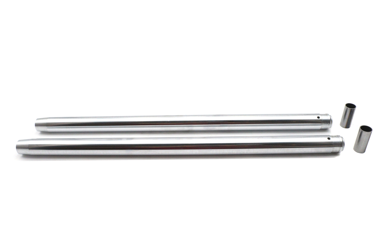 HARLEY Hard Chrome 35mm Fork Tube Set 24-1/2 inch Total Length Fits 1985-1986 FXR, with a Sport Pack