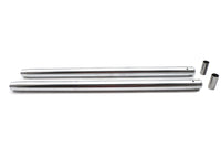 HARLEY Hard Chrome 35mm Fork Tube Set 24-1/2 inch Total Length Fits 1985-1986 FXR, with a Sport Pack