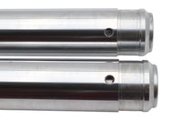 HARLEY Hard Chrome 35mm Fork Tube Set 24-1/2 inch Total Length Fits 1985-1986 FXR, with a Sport Pack