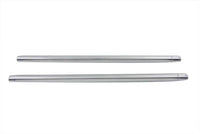 HARLEY Chrome 35mm Fork Tube Set 23-1/4 inch Total Length Fits 1975-1983 XL,   1976-1983 FX,