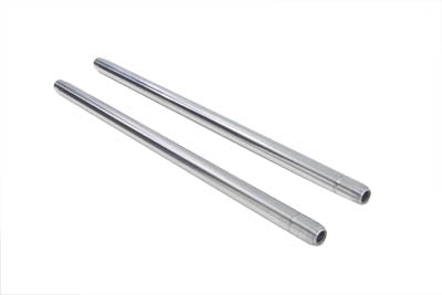 HARLEY Chrome 35mm Fork Tube Set 23-1/4 inch Total Length Fits 1975-1983 XL,   1976-1983 FX,