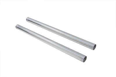 HARLEY Chrome 39mm Fork Tube Set 29-3/8 inch Total Length Fits 1988-1994 FXRT,   1987-1994 FXLR,   1
