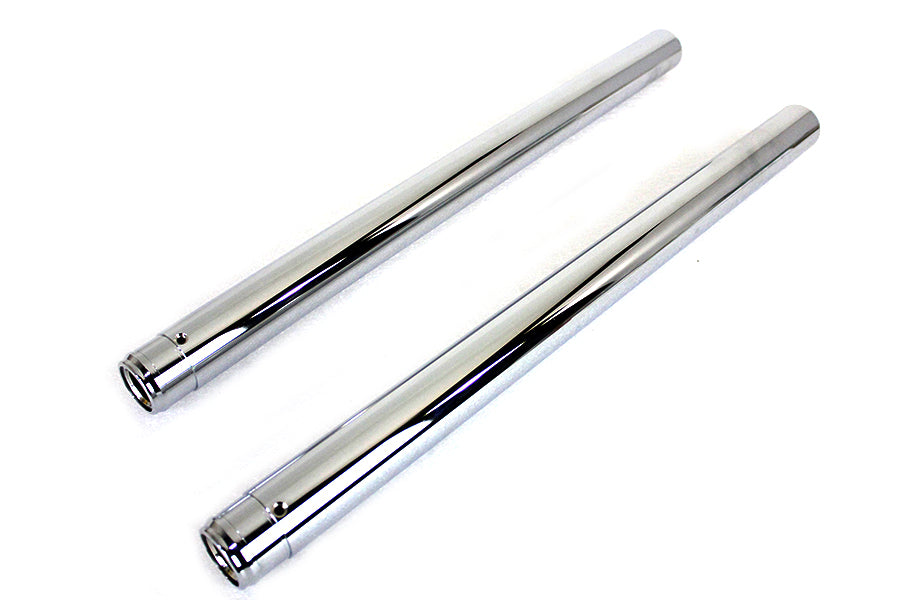 HARLEY Chrome Fork Tube Set Stock Length Fits 1984-1996 FLT,   1984-1996 FLHT,   1984-1999 FXST,   1