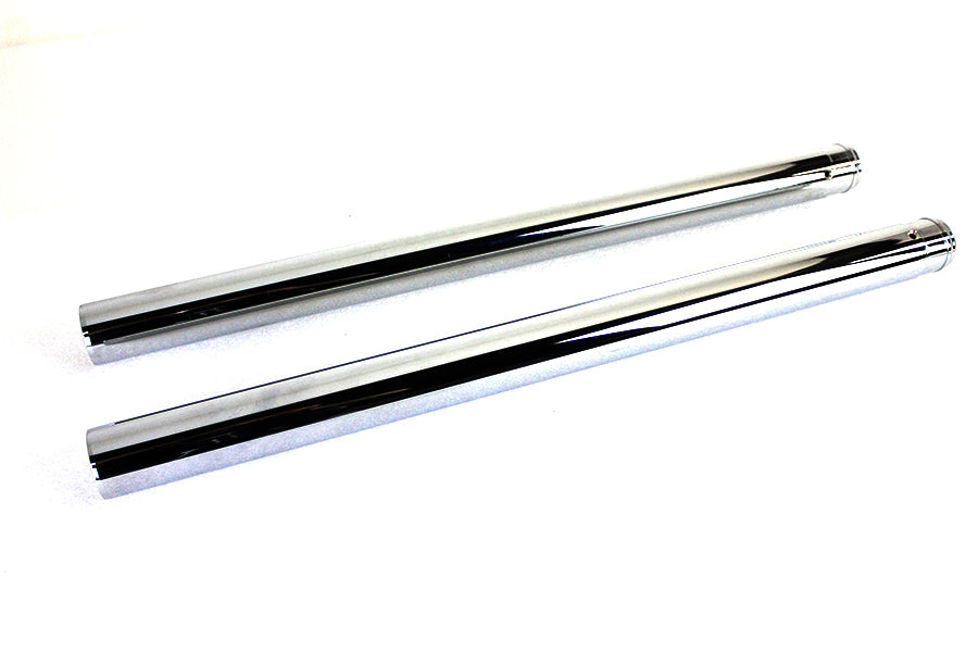 HARLEY Chrome Fork Tube Set Stock Length Fits 1984-1996 FLT,   1984-1996 FLHT,   1984-1999 FXST,   1