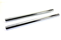 HARLEY Chrome Fork Tube Set Stock Length Fits 1984-1996 FLT,   1984-1996 FLHT,   1984-1999 FXST,   1