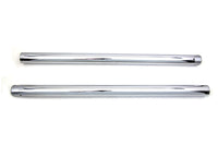 HARLEY Chrome Fork Tube Set 4 inch Over Stock Fits 1984-1996 FLT,   1984-1996 FLHT,   1984-1999 FXST