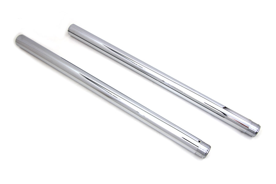 HARLEY Chrome Fork Tube Set 4 inch Over Stock Fits 1984-1996 FLT,   1984-1996 FLHT,   1984-1999 FXST