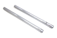 HARLEY Chrome Fork Tube Set 4 inch Over Stock Fits 1984-1996 FLT,   1984-1996 FLHT,   1984-1999 FXST