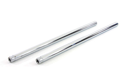 HARLEY Chrome Fork Tube Set 8 inch Over Stock Fits 1984-1996 FLT,   1984-1996 FLHT,   1984-1999 FXST