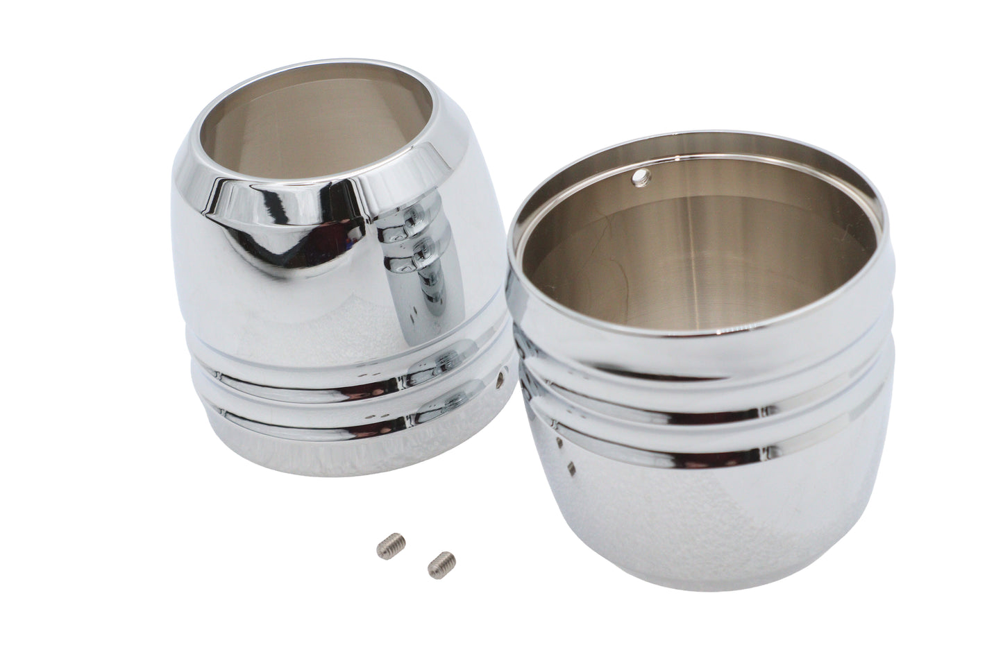 HARLEY 49mm Fork Boot Cover Chrome Fits 2006-2017 FXD,