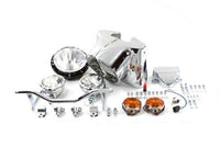 HARLEY 7 inch Headlamp Cowl Kit Chrome Fits 1960-1984 FL,
