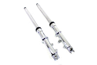 HARLEY 41mm Fork Slider Assembly with Chrome Sliders Fits 1980-1983 FX,