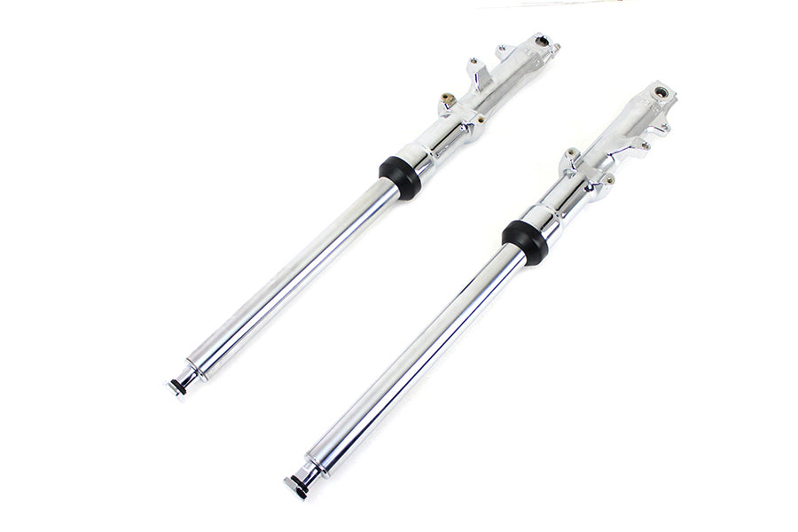 HARLEY 41mm Fork Slider Assembly with Chrome Sliders Fits 1980-1983 FX,