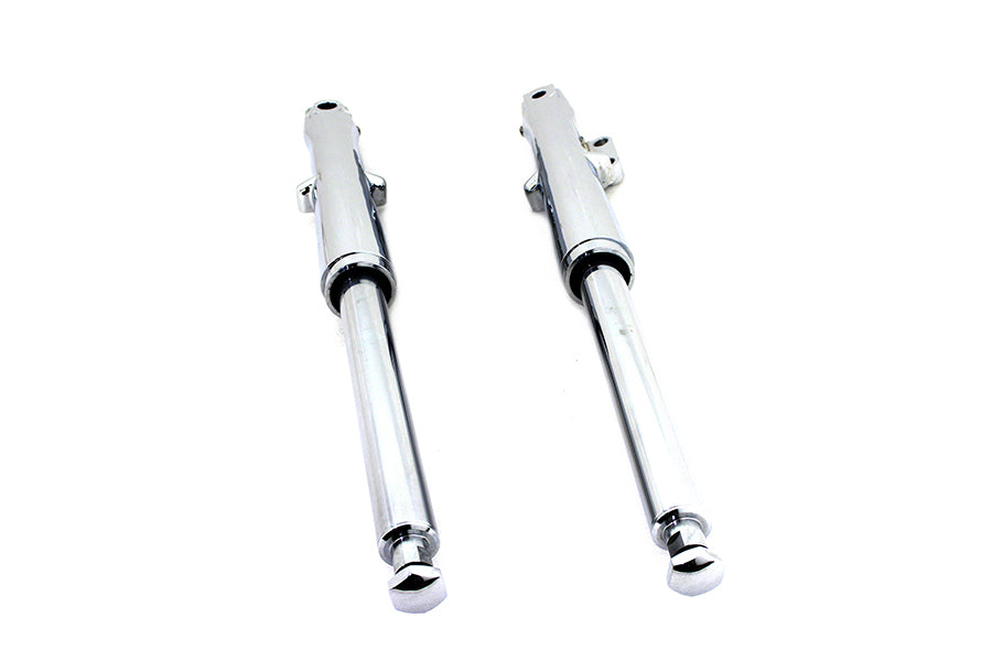 HARLEY 41mm Fork Slider Assembly with Chrome Sliders Fits 1973-1984 FLH,