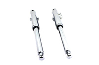 HARLEY 41mm Fork Slider Assembly with Chrome Sliders Fits 1973-1984 FLH,