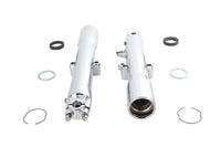 HARLEY 41mm Chrome Fork Slider Set Fits 1986-1999 FLST,