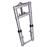HARLEY Fork Assembly with Chrome Sliders Stock Length Fits 2000-2006 FXST,