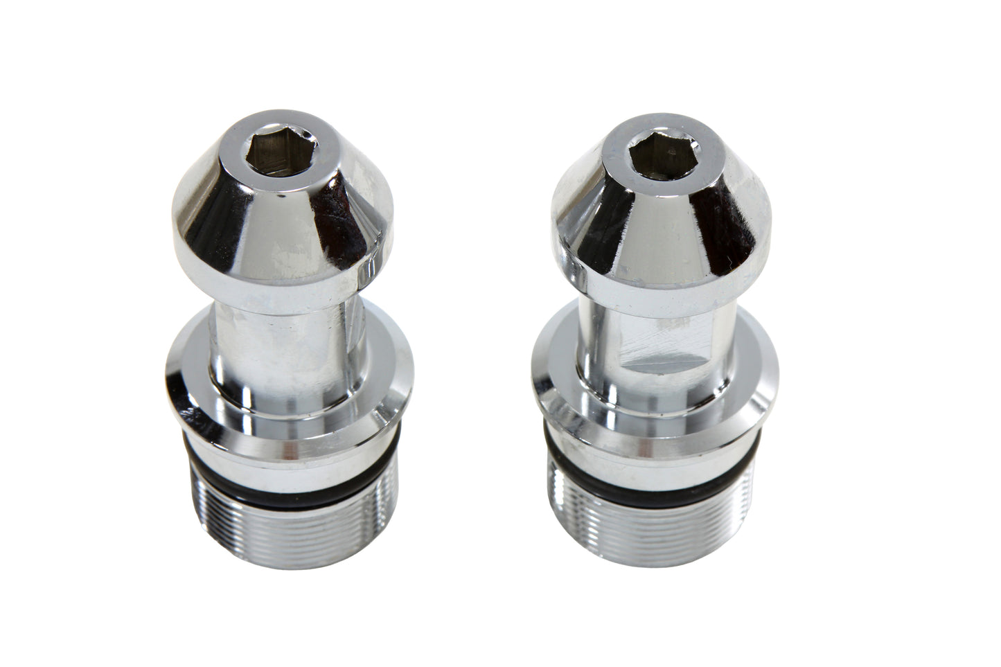 HARLEY 41mm Fork Tube Plug Kit Fits 1977-1984 FL,   1986-UP FLST,   1984-UP FXST,   1980-1986 FX,