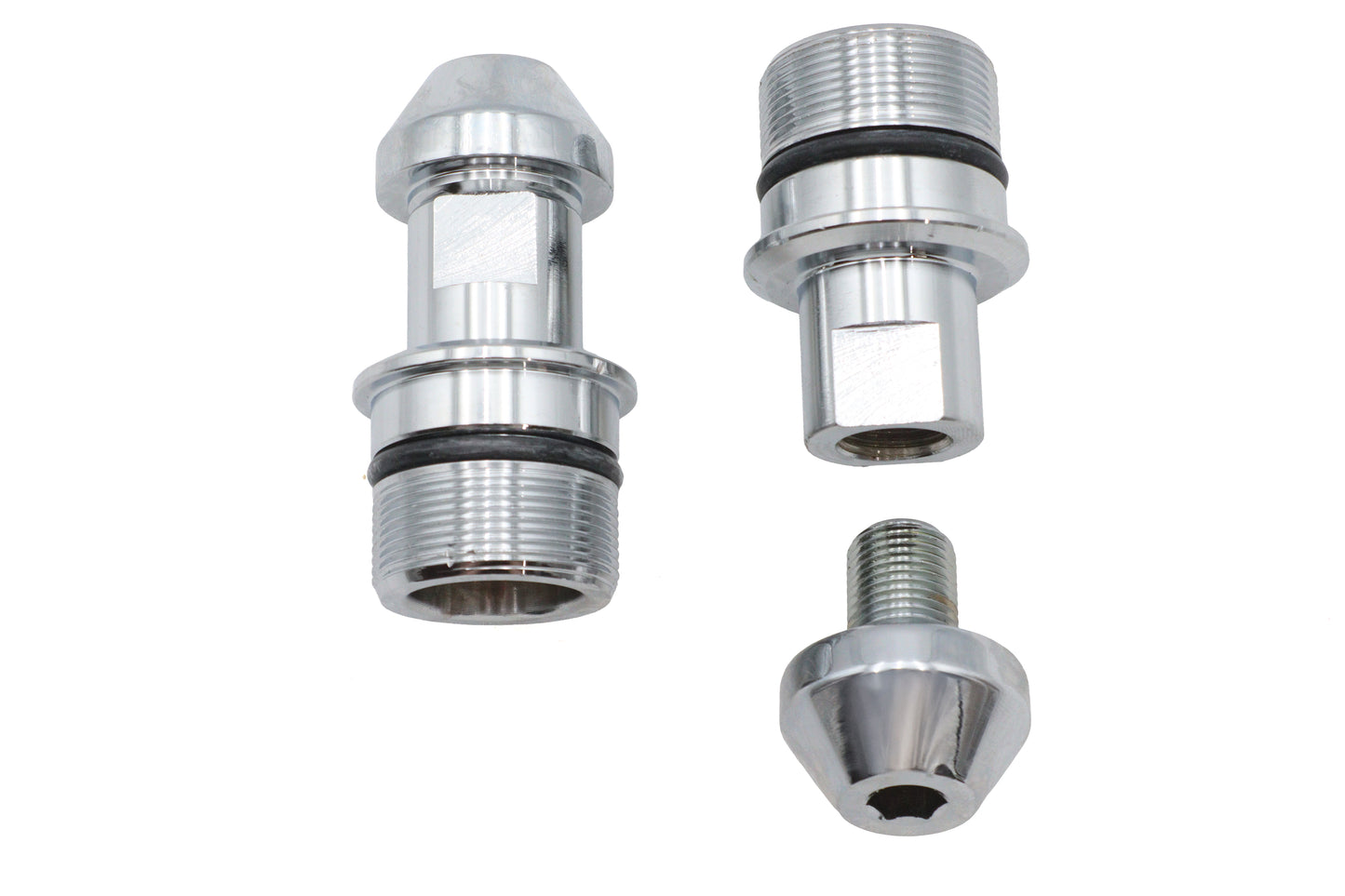 HARLEY 41mm Fork Tube Plug Kit Fits 1977-1984 FL,   1986-UP FLST,   1984-UP FXST,   1980-1986 FX,