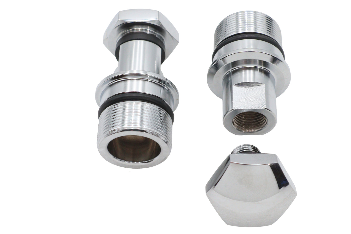 HARLEY Fork Tube Plug Kit Upper and Lower Fits 1977-1984 FL,   1984-2012 FXST,   1984-UP FLST,   198