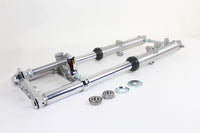 HARLEY 41mm Wide Glide Fork Assembly with Polished Sliders Fits 1952-1981 XL,