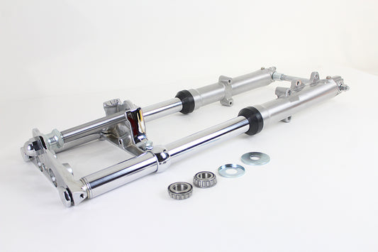 HARLEY 41mm Wide Glide Fork Assembly with Polished Sliders Fits 1952-1981 XL,