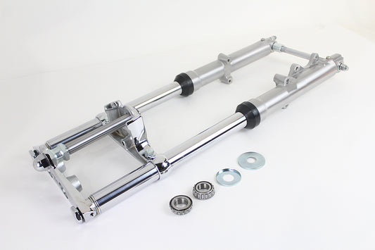 HARLEY 41mm Wide Glide Fork Assembly with Polished Sliders Fits 1952-1981 XL,