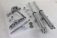 HARLEY 41mm Wide Glide Fork Assembly with Polished Sliders Fits 1952-1981 XL,