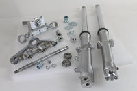 HARLEY 41mm Wide Glide Fork Assembly with Polished Sliders Fits 1952-1981 XL,