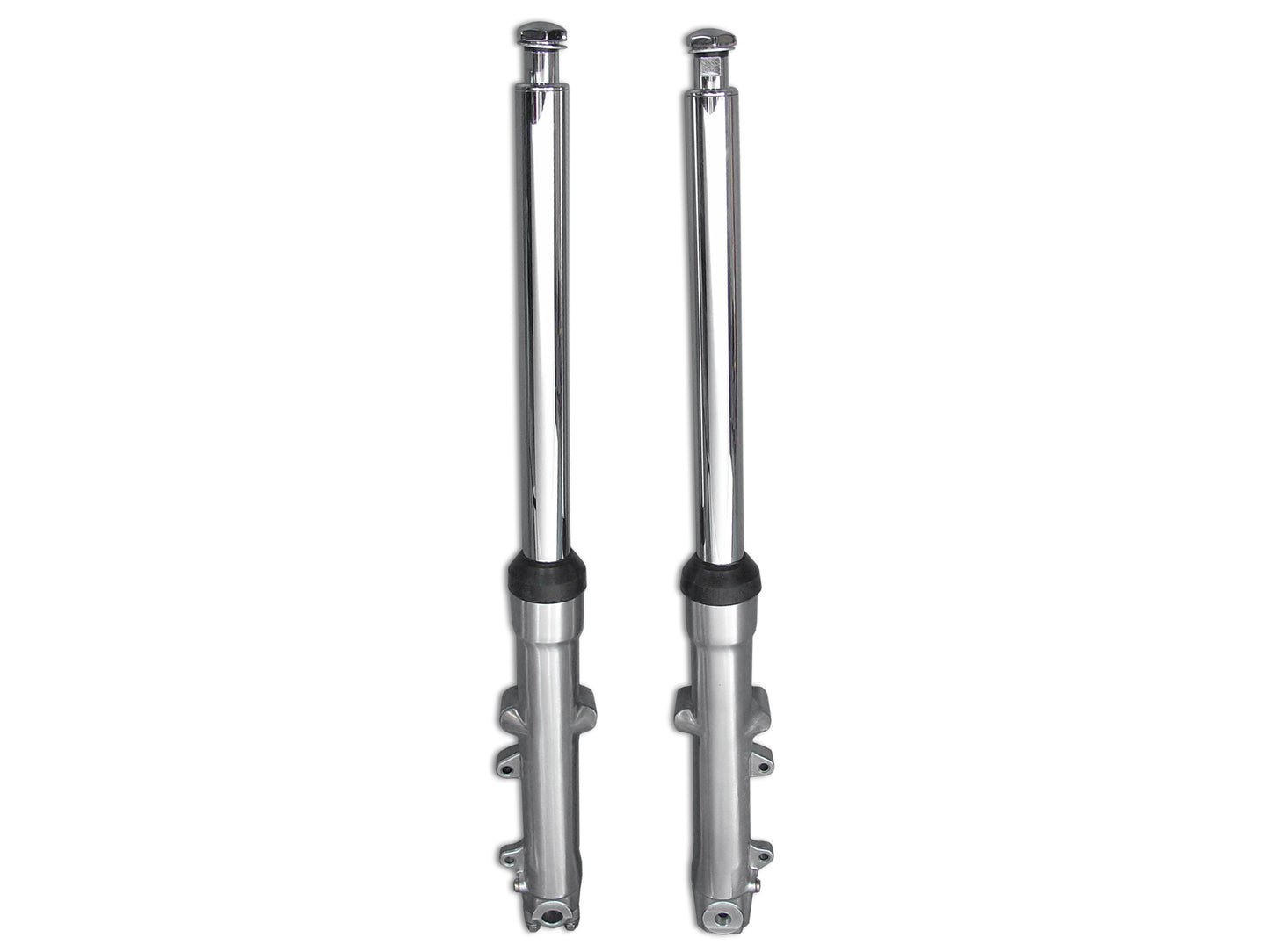 HARLEY 41mm Fork Slider Assembly with Polished Sliders Fits 1980-1983 FXWG,
