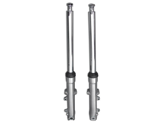 HARLEY 41mm Fork Slider Assembly with Polished Sliders Fits 1980-1983 FXWG,