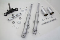 HARLEY 41mm Fork Assembly with Polished Sliders Fits 1982-2003 XL,