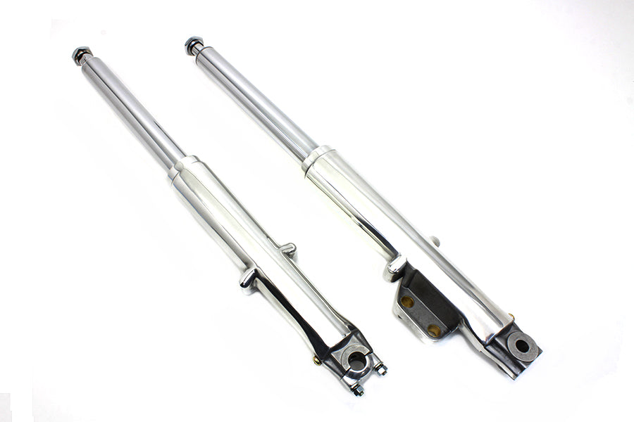 HARLEY Fork Slider Assembly with Polished Sliders Fits 1973-1984 FL,