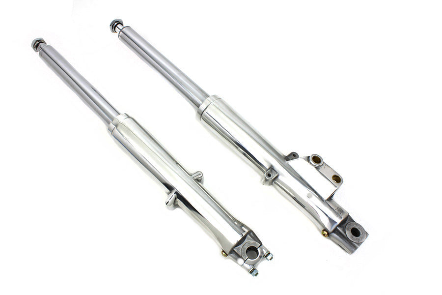 HARLEY Fork Slider Assembly with Polished Sliders Fits 1973-1984 FL,