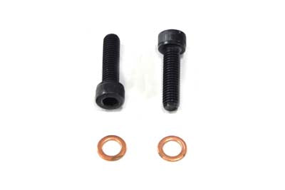 HARLEY Fork Damper Tube Screw and Washer Fits 1977-1984 FL,   1975-1984 FX,   1979-UP XL,   1986-200