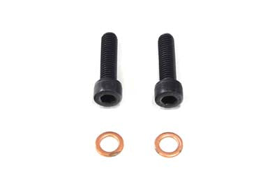HARLEY Fork Damper Tube Screw and Washer Fits 1977-1984 FL,   1975-1984 FX,   1979-UP XL,   1986-200