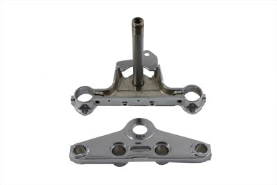 HARLEY Triple Tree Set Chrome Fits 1960-1984 FLH,