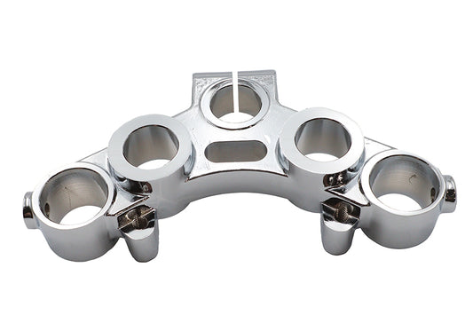 HARLEY Top Triple Tree Chrome Fits 1973-1987 XL,   1973-1984 FX,   1982-1987 FXR,   1982-1987 FXR,