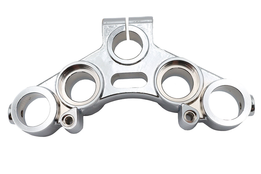 HARLEY Top Triple Tree Chrome Fits 1973-1987 XL,   1973-1984 FX,   1982-1987 FXR,   1982-1987 FXR,
