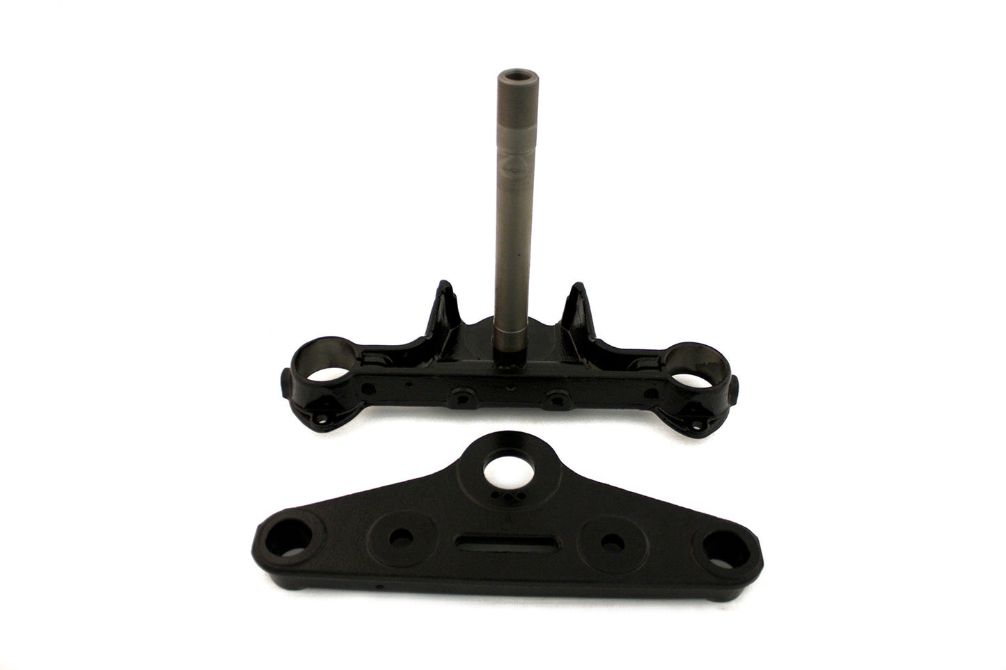 HARLEY Triple Tree Set Black Fits 1949-1959 FL,