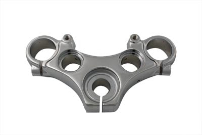 HARLEY Replica Top Triple Tree Chrome fits 1988-2005 XL,   1988-1994 FXR,   1991-2005 FXD,