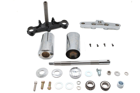 HARLEY 11 inch Single Disc Fork Hardware Kit Fits 0-  Custom, application