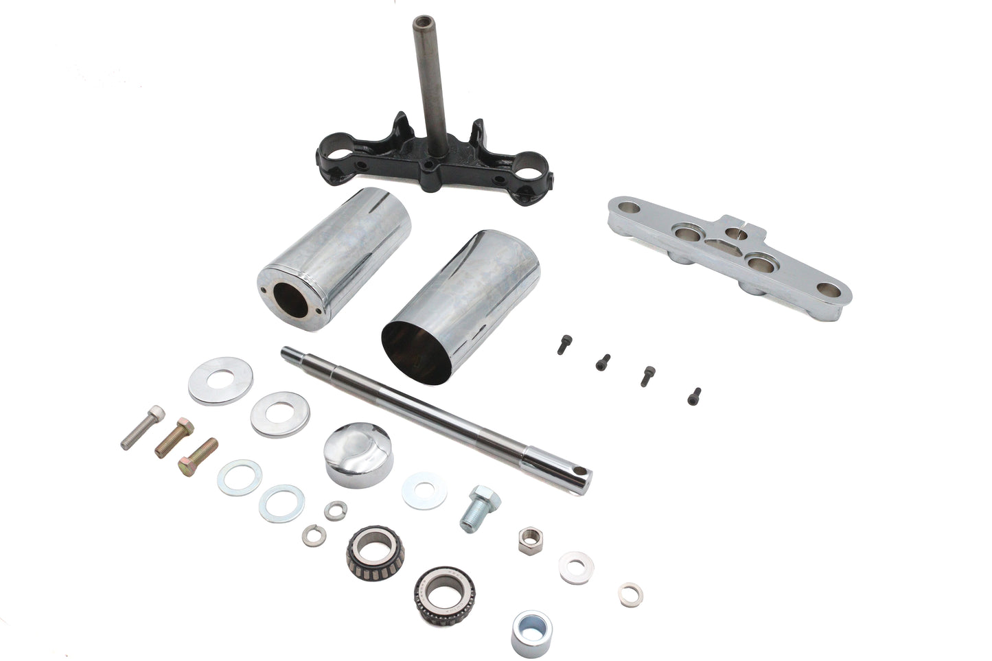 HARLEY 11 inch Single Disc Fork Hardware Kit Fits 0-  Custom, application