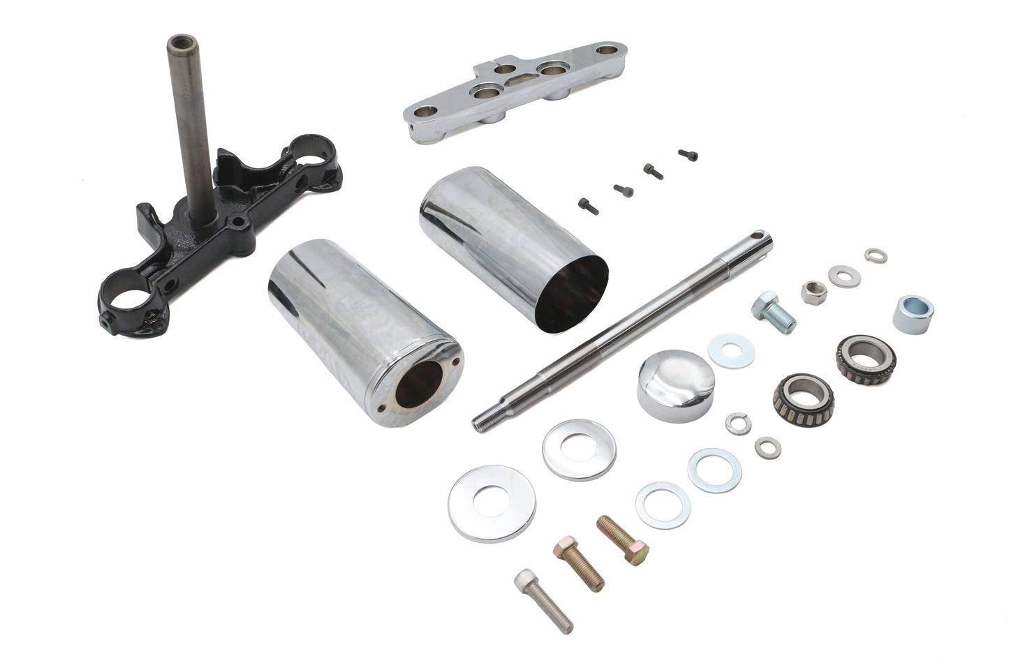 HARLEY 11 inch Single Disc Fork Hardware Kit Fits 0-  Custom, application