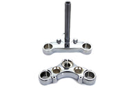 HARLEY Triple Tree Set Chrome Fits 1988-2003 XL,   1988-1994 FXR,   1988-1994 FXR,