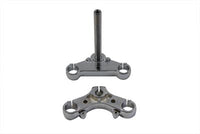HARLEY Replica Triple Tree Set Chrome fits 2004-2013 XL, except XL 883L