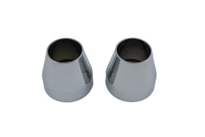 HARLEY Fork Dust Shield Chrome Billet Alloy Fits 0-  Custom, application for 41mm forks