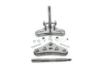 HARLEY 41mm Triple Tree Conversion Kit Chrome Fits 1982-2003 XL,   1991-2005 FXD,