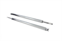 HARLEY Hard Chrome Fork Tube Assembly 2 inch Over stock Fits 1984-1999 FXST,   1984-1986 FXWG,   199