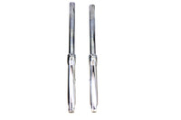 HARLEY 49mm Fork Slider Assembly with Polished Sliders Fits 2006-2017 FXDWG,